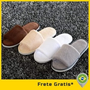 CHINELOS DE PELE PARA MULHERES, SAPATOS PARA INVERNO, DE PELÚCIA, ALGODÃO MACIO, QUENTES E CONFORTÁVEIS